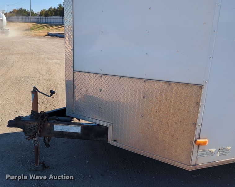 image for item OL9163 2015 Covered Wagon  enclosed cargo trailer
