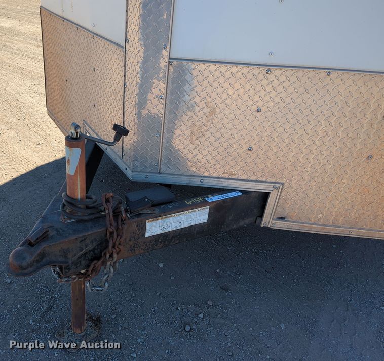 image for item OL9163 2015 Covered Wagon  enclosed cargo trailer