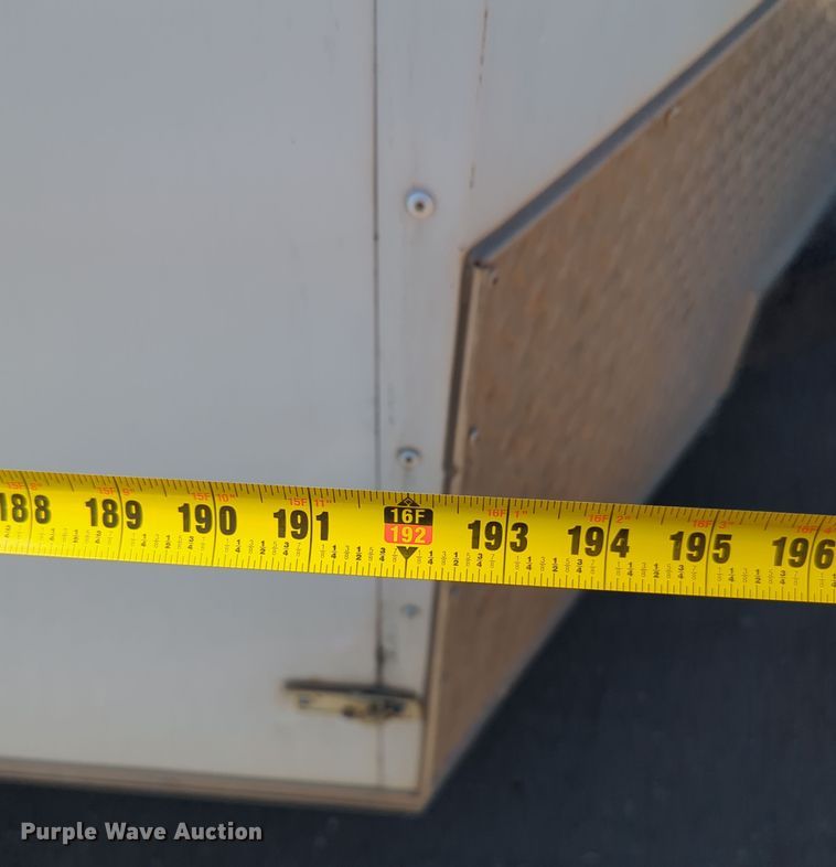 image for item OL9163 2015 Covered Wagon  enclosed cargo trailer