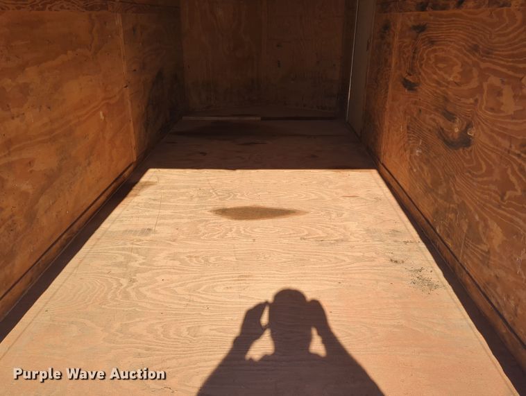 image for item OL9163 2015 Covered Wagon  enclosed cargo trailer