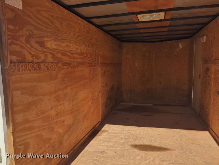 image for item OL9163 2015 Covered Wagon  enclosed cargo trailer