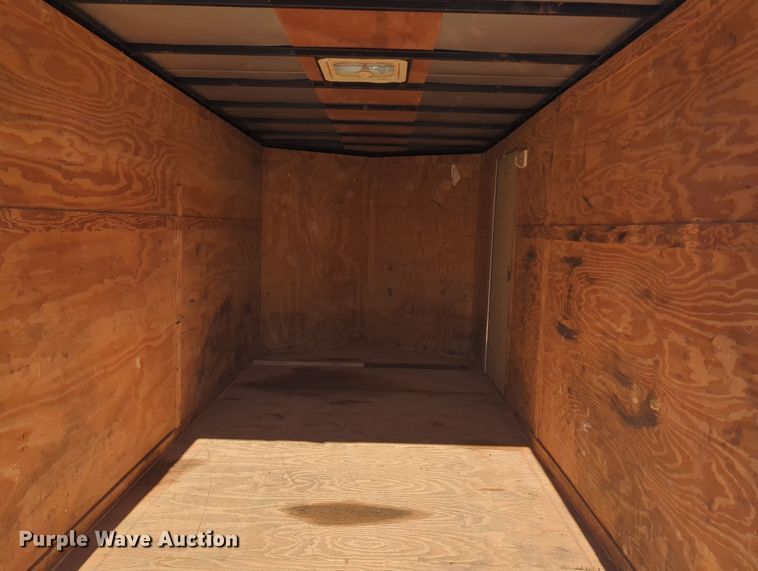 image for item OL9163 2015 Covered Wagon  enclosed cargo trailer