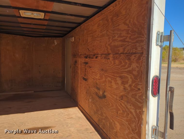 image for item OL9163 2015 Covered Wagon  enclosed cargo trailer