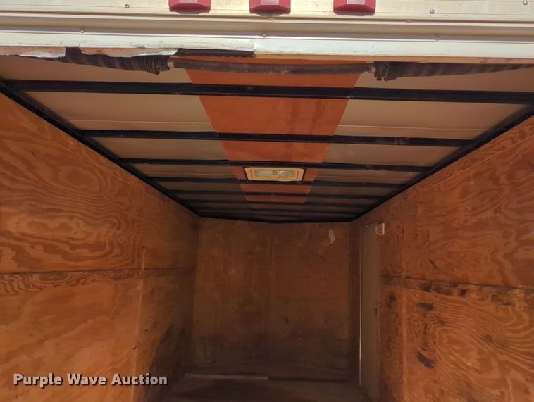 image for item OL9163 2015 Covered Wagon  enclosed cargo trailer