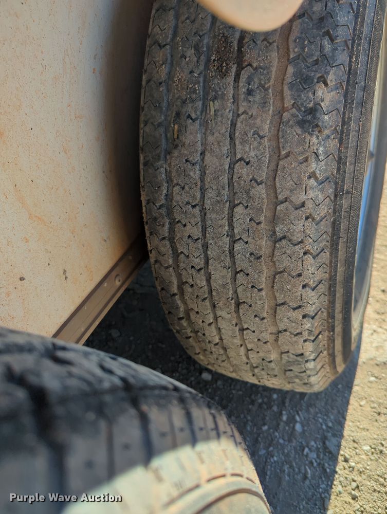 image for item OL9163 2015 Covered Wagon  enclosed cargo trailer