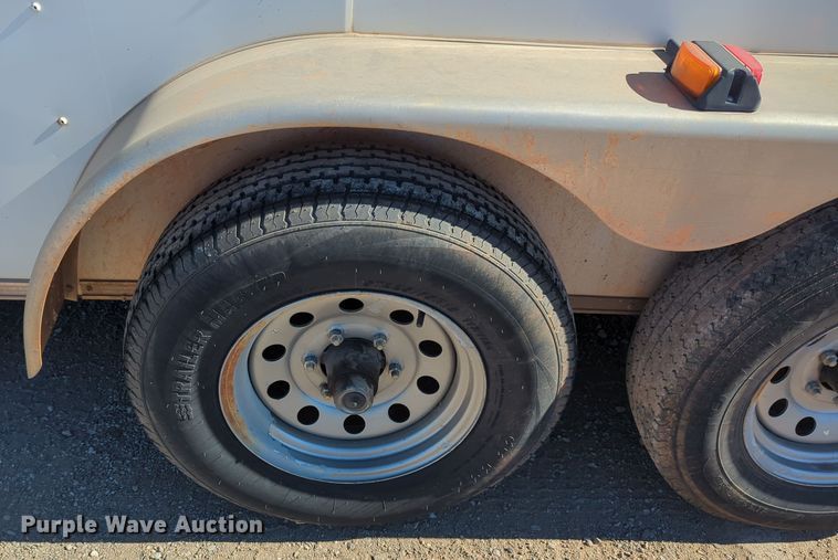 image for item OL9163 2015 Covered Wagon  enclosed cargo trailer