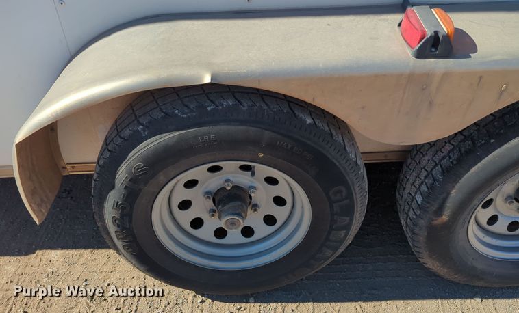 image for item OL9163 2015 Covered Wagon  enclosed cargo trailer