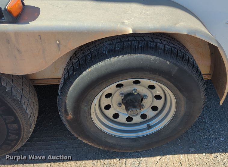 image for item OL9163 2015 Covered Wagon  enclosed cargo trailer