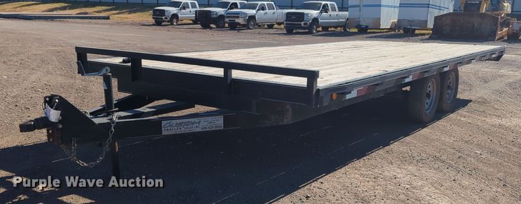 image for item OL9164 2016 Horse Creek  flatbed trailer