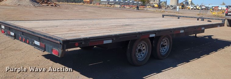 image for item OL9164 2016 Horse Creek  flatbed trailer