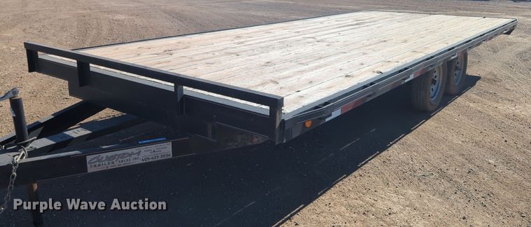 image for item OL9164 2016 Horse Creek  flatbed trailer