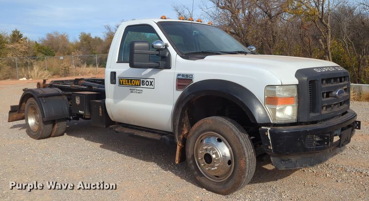image for item OL9175 2010 Ford F550 Super Duty XL  hook lift truck