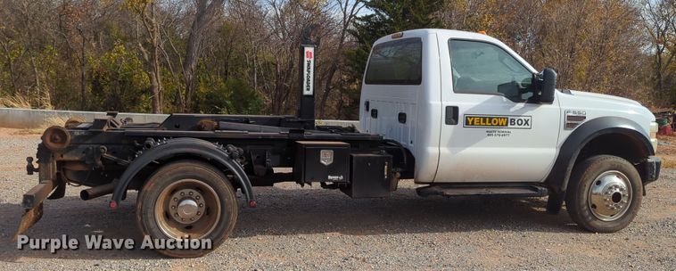image for item OL9175 2010 Ford F550 Super Duty XL  hook lift truck