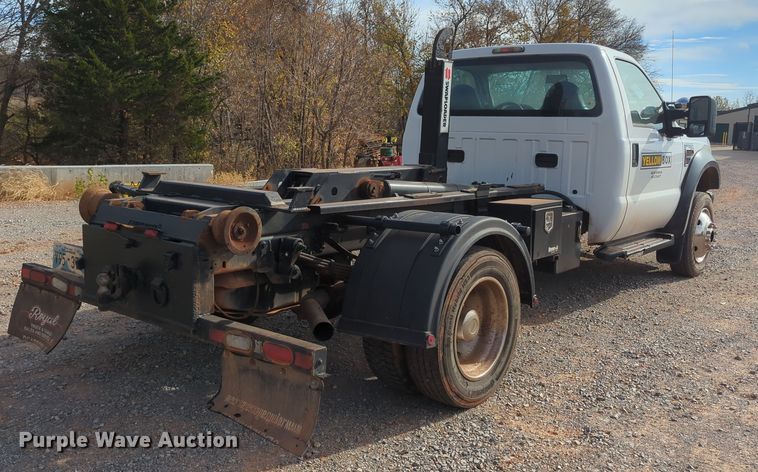 image for item OL9175 2010 Ford F550 Super Duty XL  hook lift truck