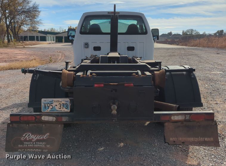 image for item OL9175 2010 Ford F550 Super Duty XL  hook lift truck