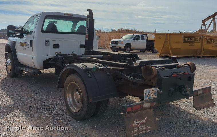 image for item OL9175 2010 Ford F550 Super Duty XL  hook lift truck