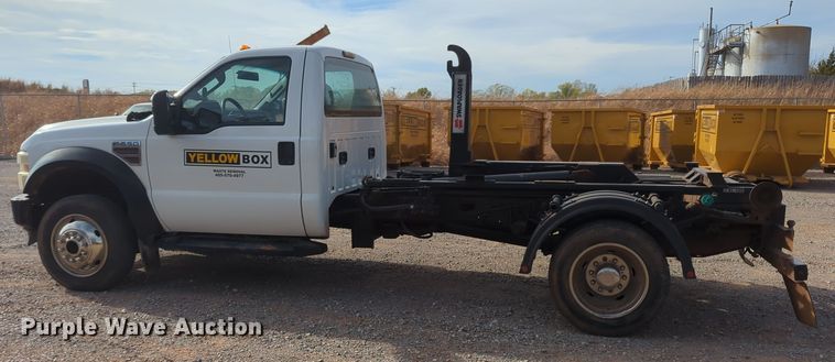image for item OL9175 2010 Ford F550 Super Duty XL  hook lift truck