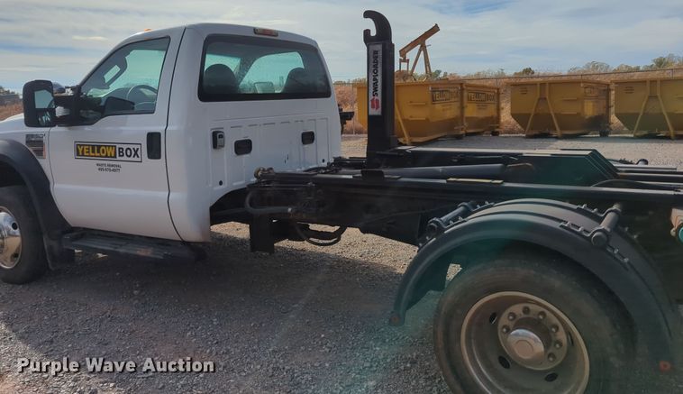 image for item OL9175 2010 Ford F550 Super Duty XL  hook lift truck