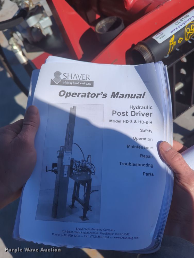 image for item OL9190 Shaver HD8  post driver