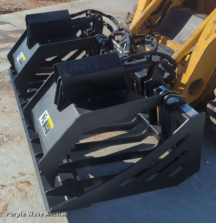 image for item OL9196 2023  skid steer grapple bucket