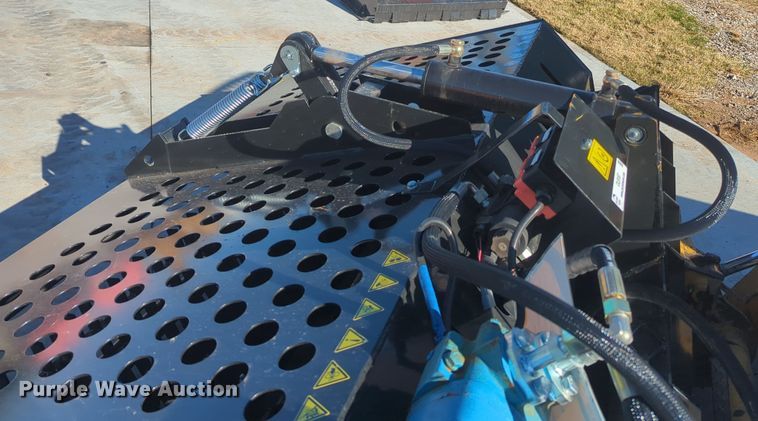 image for item OL9197 2023 TopCat ECSSLR72  skid steer landscape rake