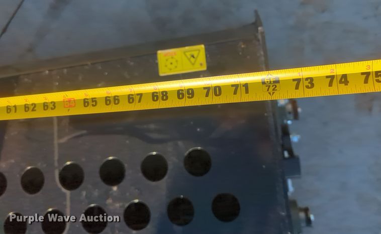 image for item OL9197 2023 TopCat ECSSLR72  skid steer landscape rake