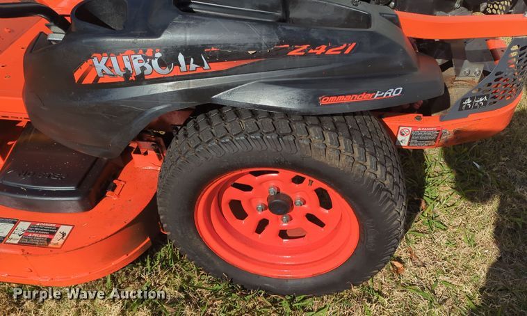 image for item OL9198 Kubota Z421KW  ZTR lawn mower