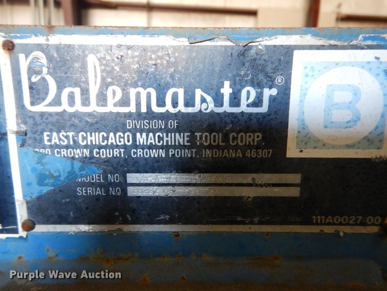 image for item OL9360 Balemaster 372AJLPUXZ9Z  horizontal baler