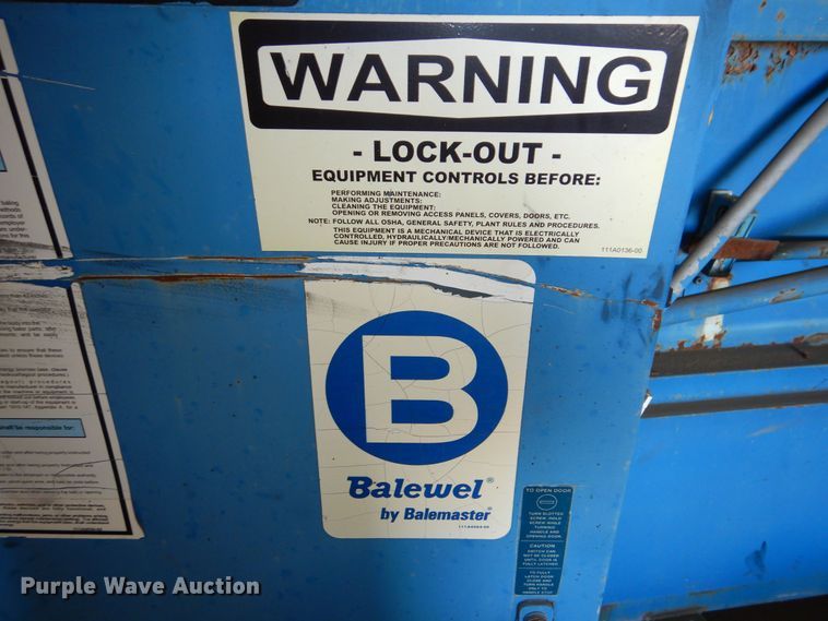 image for item OL9360 Balemaster 372AJLPUXZ9Z  horizontal baler