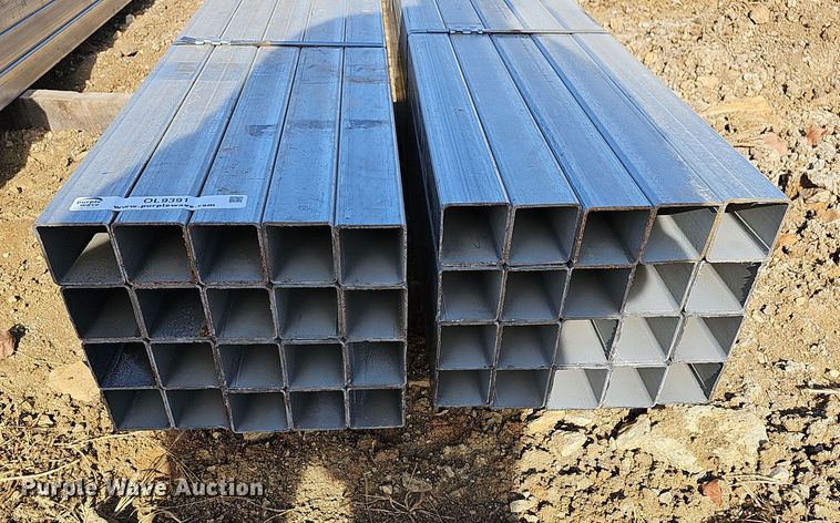 image for item OL9391 (40) galvanized square tubing