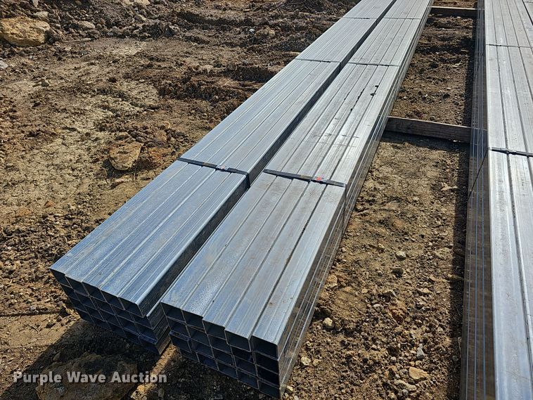image for item OL9391 (40) galvanized square tubing