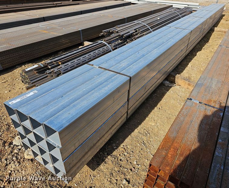 image for item OL9393 (16) galvanized square tubing