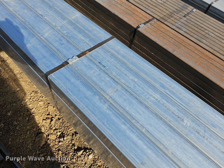 image for item OL9393 (16) galvanized square tubing