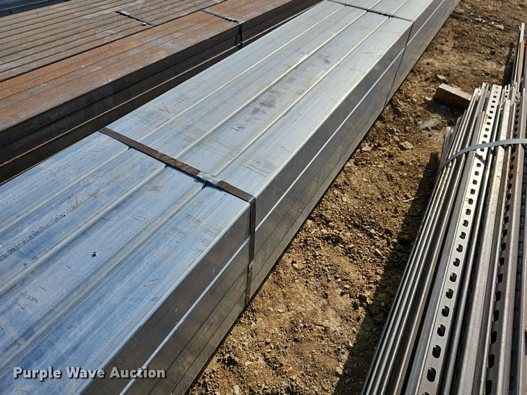 image for item OL9393 (16) galvanized square tubing