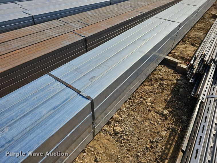 image for item OL9393 (16) galvanized square tubing