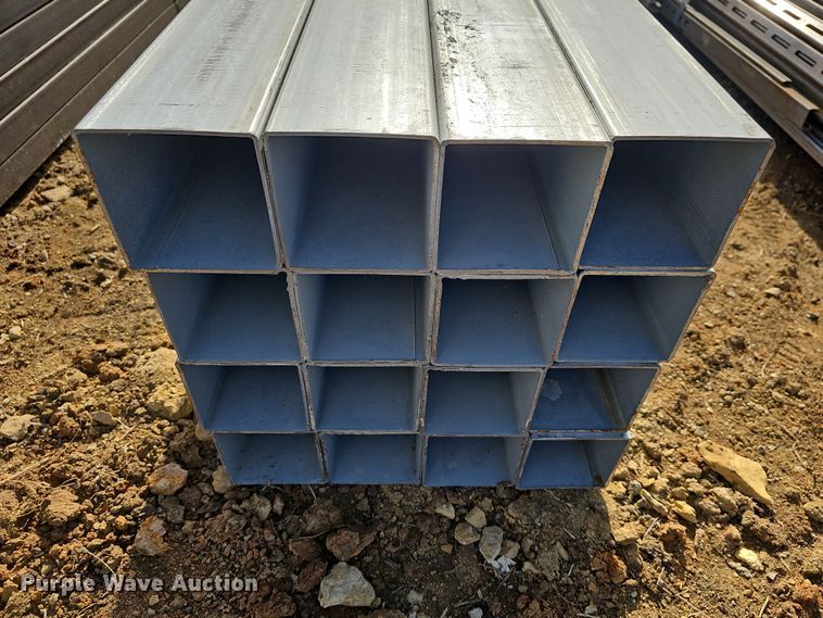 image for item OL9393 (16) galvanized square tubing