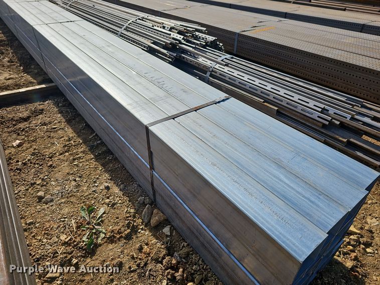 image for item OL9393 (16) galvanized square tubing