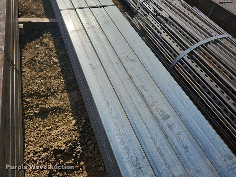 image for item OL9393 (16) galvanized square tubing