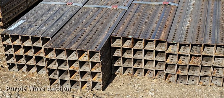 image for item OL9395 (80) perforated square tubing