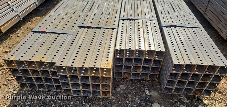 image for item OL9395 (80) perforated square tubing