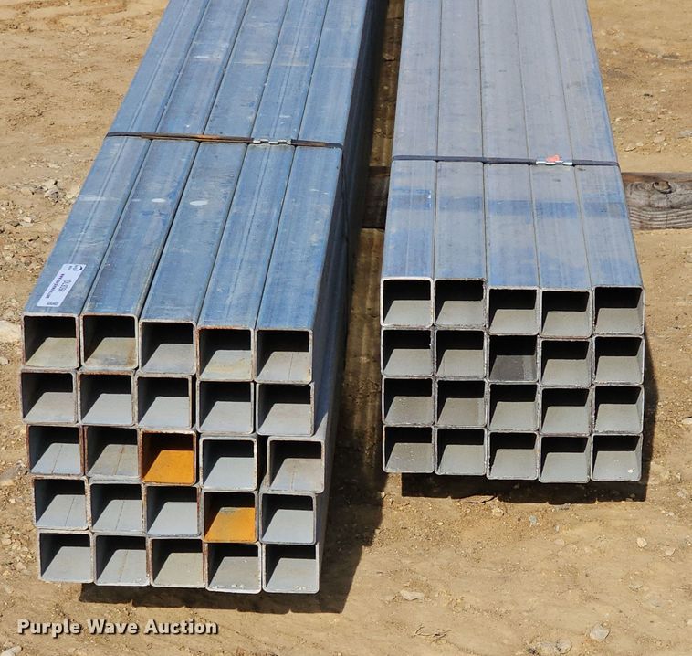 image for item OL9398 (45) galvanized square tubing
