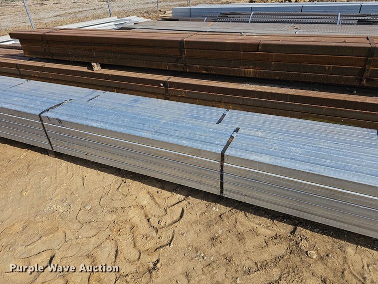 image for item OL9398 (45) galvanized square tubing