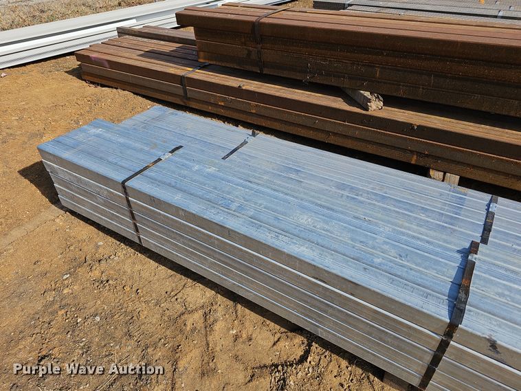 image for item OL9398 (45) galvanized square tubing