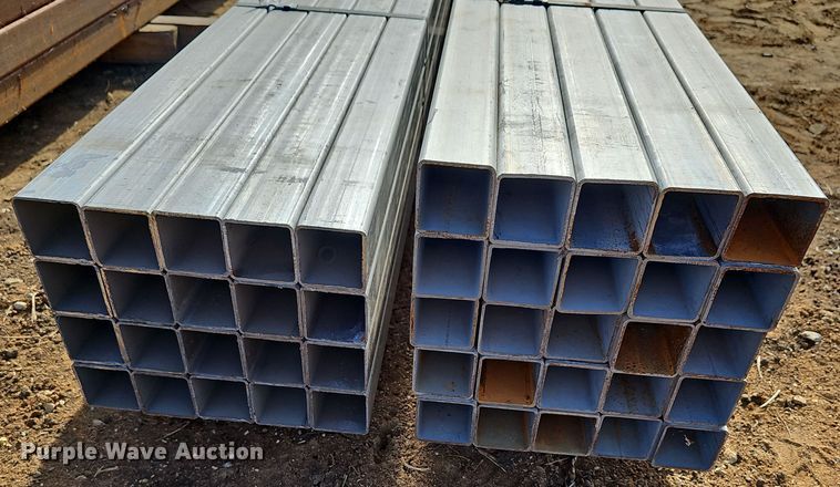 image for item OL9398 (45) galvanized square tubing