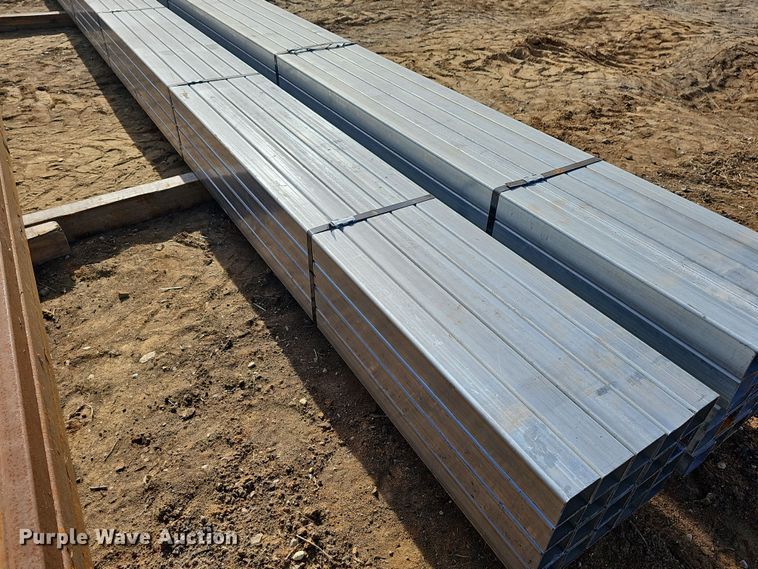 image for item OL9398 (45) galvanized square tubing