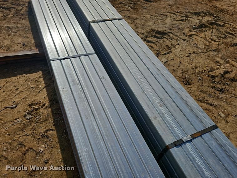 image for item OL9398 (45) galvanized square tubing