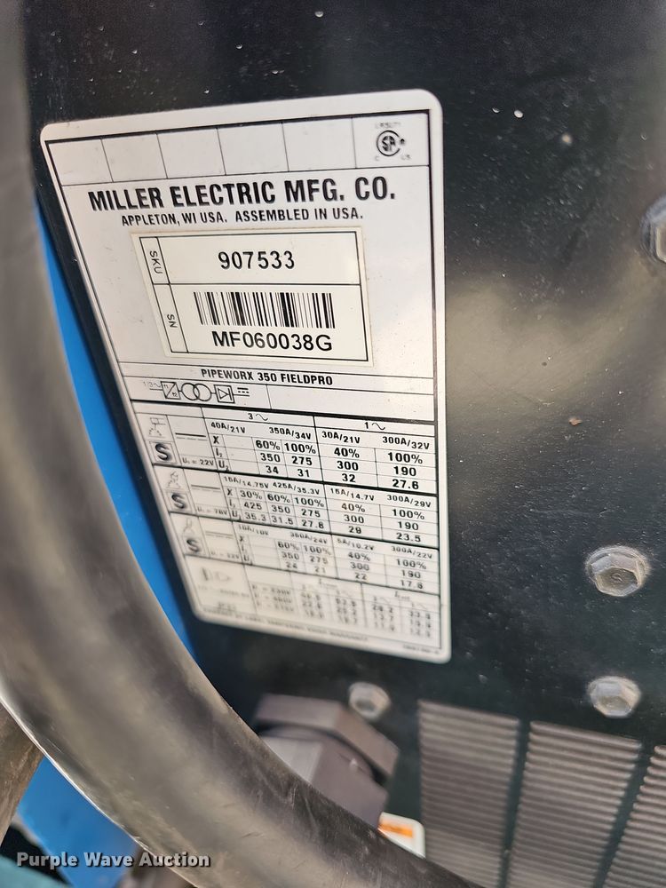 image for item OL9401 (5) Miller welders