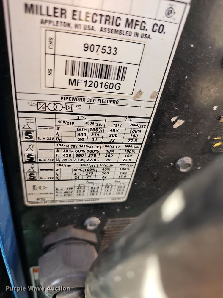 image for item OL9401 (5) Miller welders