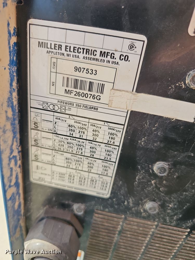 image for item OL9401 (5) Miller welders