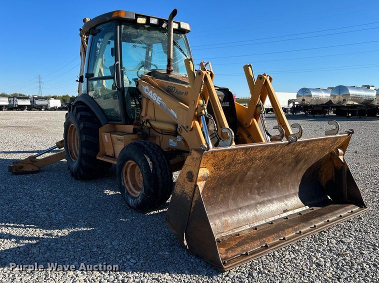 image for item DJ6376 2004 Case 590 Super M Series 2  backhoe